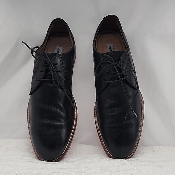 ●JOHNSTON & MURPHY● CONRAD PLAIN TOE ●LEATHER● ELEGANT● OXFORD● MENS 12 VGUC - Picture 14 of 16